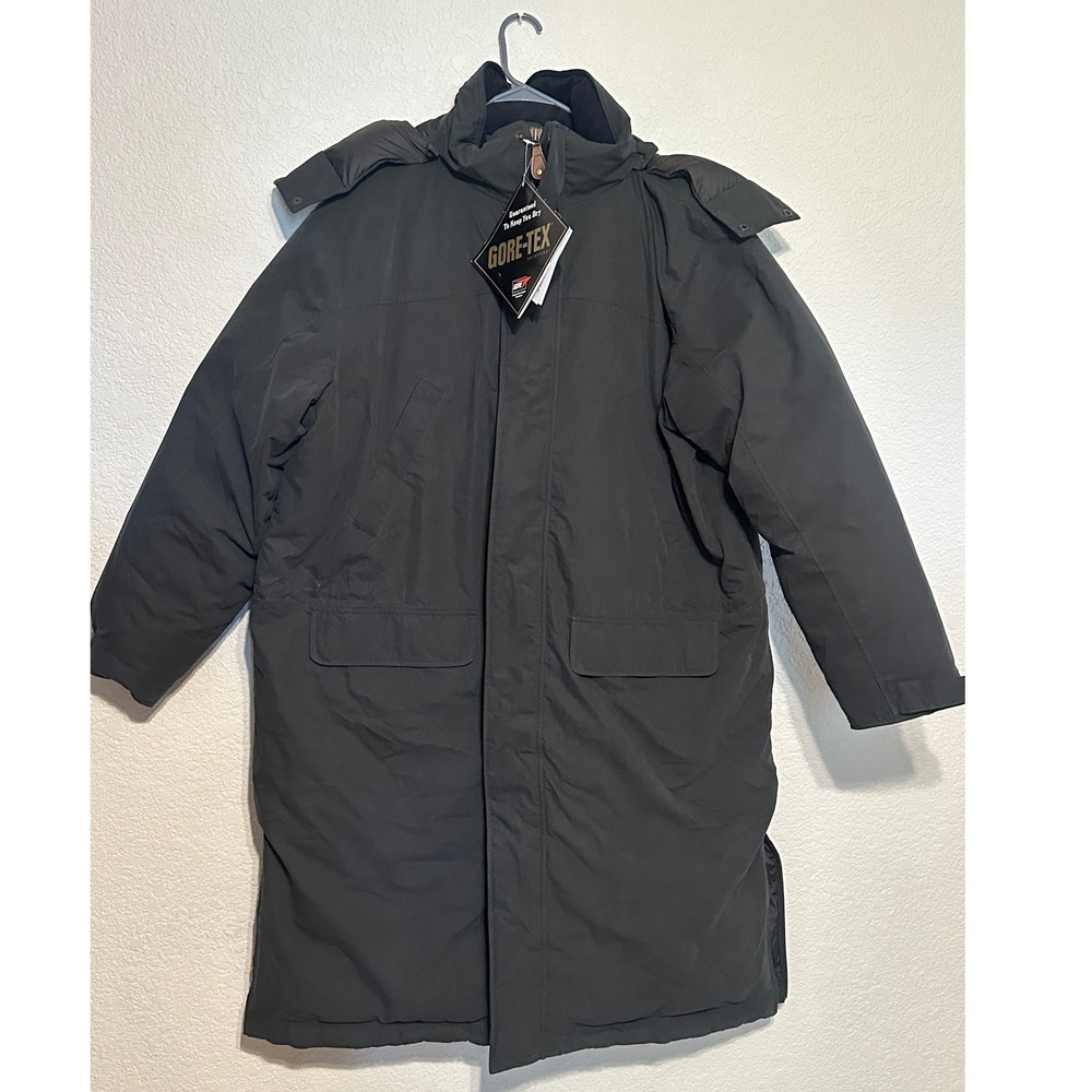 LL Bean Gore-Tex Goose Down Baxter State Parka Jacket Khaki Green Mens 2XL NWT